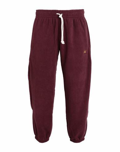 New Balance Athletics Polar Fleece Pant Man Pants Burgundy Recycled polyester Cover