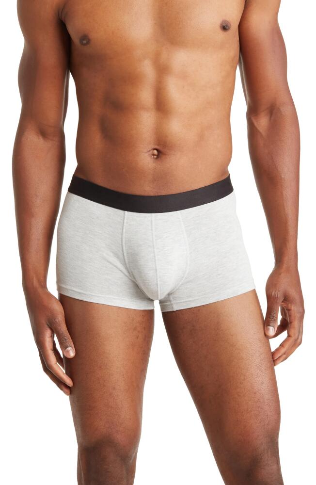 MeUndies Stretch Trunks in Heather Grey Cover