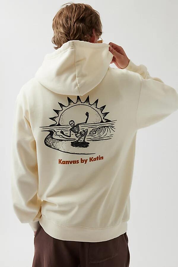 Katin UO Exclusive Ripper Hoodie Sweatshirt in White Cover