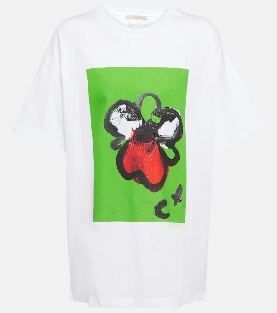 Christopher Kane Printed cotton T-shirt Cover