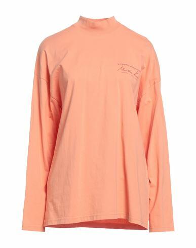 Martine Rose Woman T-shirt Apricot Cotton Cover