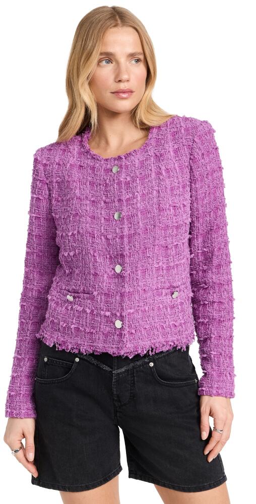 IRO Raceli Jacket Magenta Purple Cover