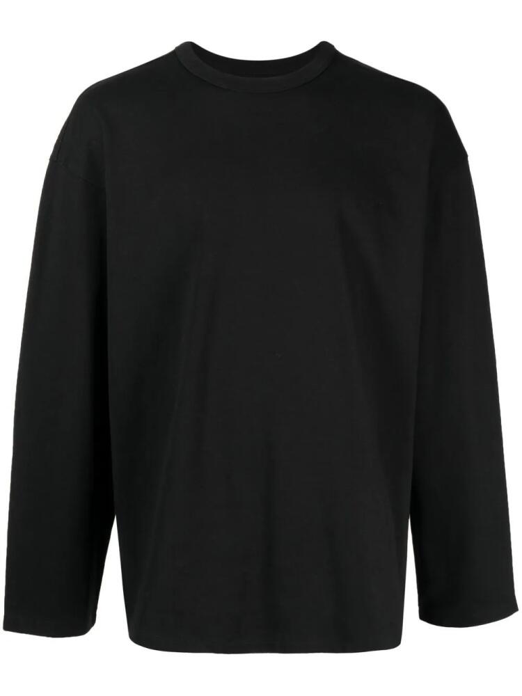 SONGZIO Black Eyes asymmetric long-sleeve top Cover