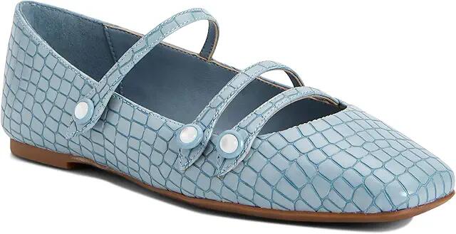 Katy Perry The Evie Button Flat (Arctic Blue) Women's Flat Shoes Cover