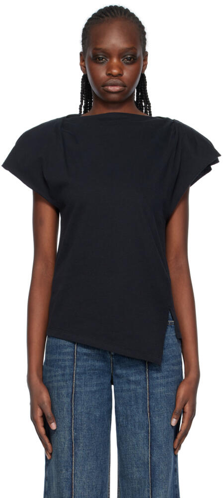 Isabel Marant Black Sebani T-Shirt Cover