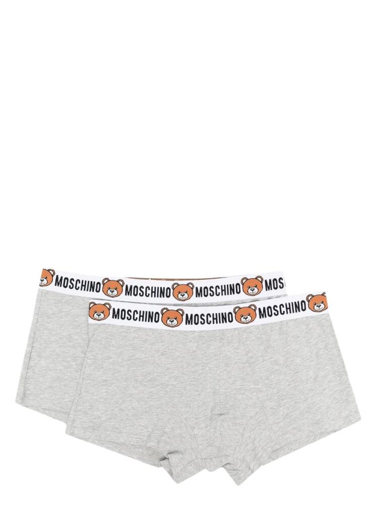 Moschino Teddy Bear waistband boxers (set of two) - Grey Cover