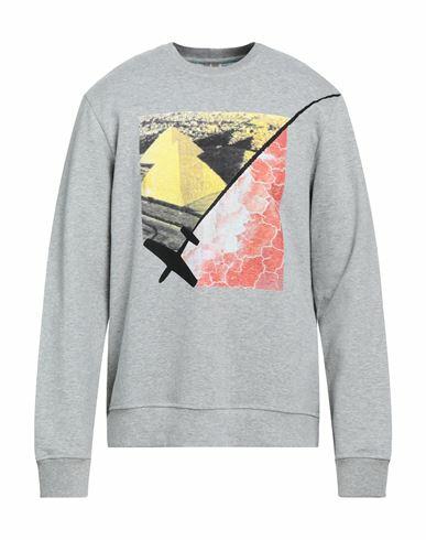 Trussardi Man Sweatshirt Grey Cotton, Polyamide Cover