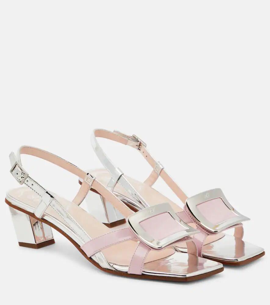 Roger Vivier Belle Vivier 45 patent leather sandals Cover