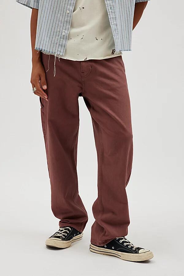 BDG Straight Fit Utility Work Pant in Brass Cover