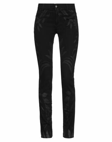 Byblos Woman Jeans Black Cotton, Polyester, Viscose, Elastane Cover