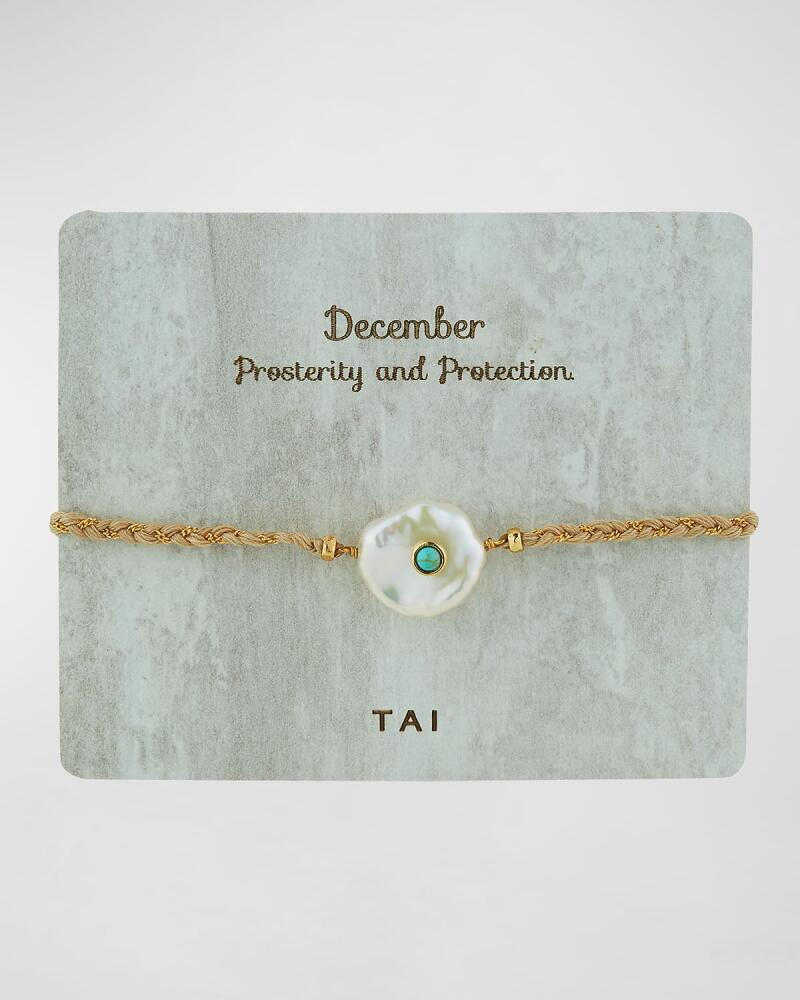 Tai Baroque Pearl Handmade Birthstone Bracelet Cover