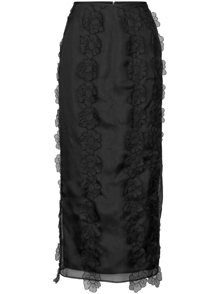 Cecilie Bahnsen Olympia skirt - Black Cover