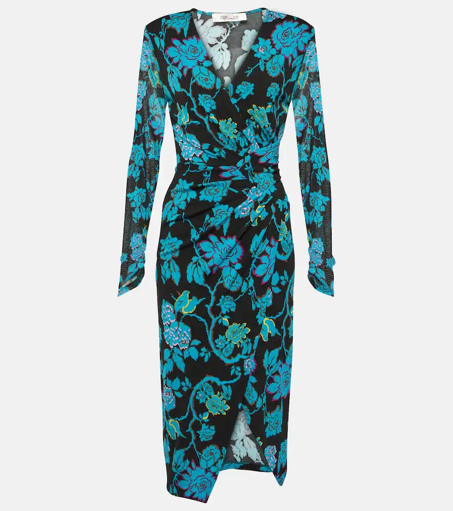 Diane von Furstenberg Nevine printed jersey midi dress Cover