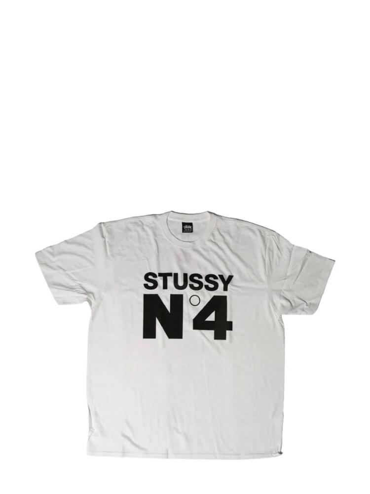 Stüssy No.4 T-shirt - White Cover