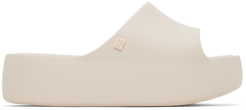 Melissa Beige Free Platform Slides Cover