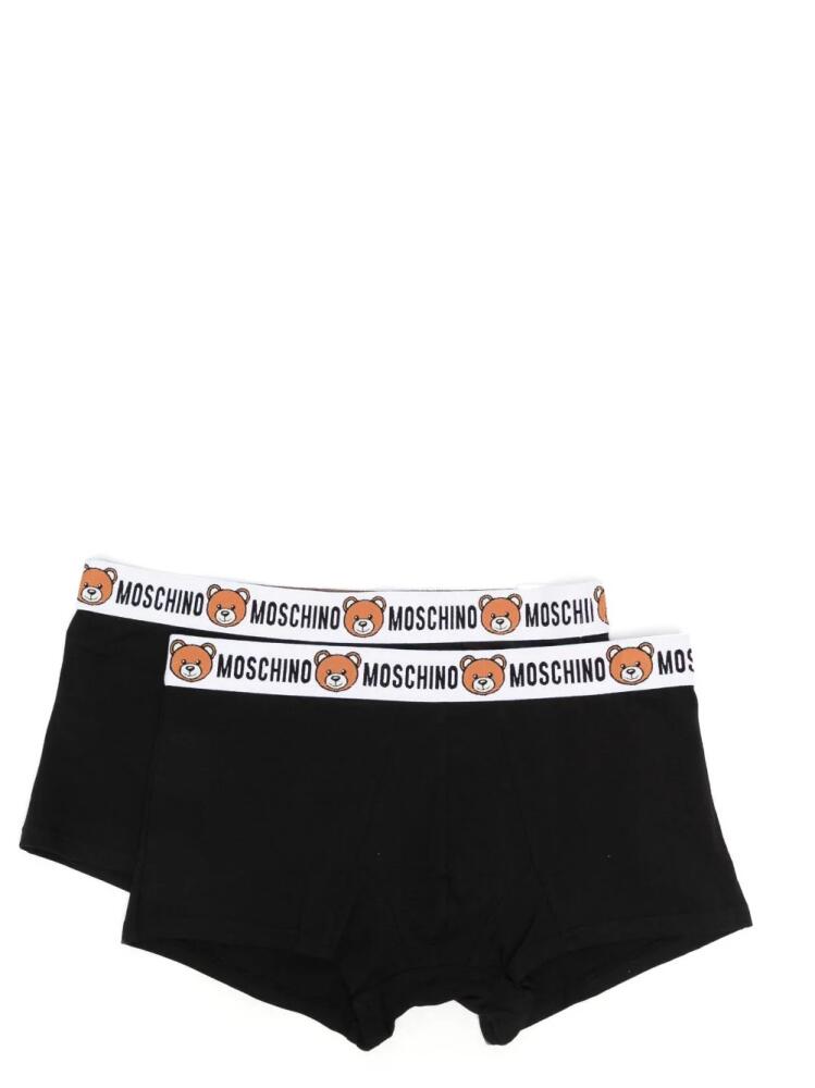 Moschino Teddy Bear waistband boxers (pack of two) - Black Cover