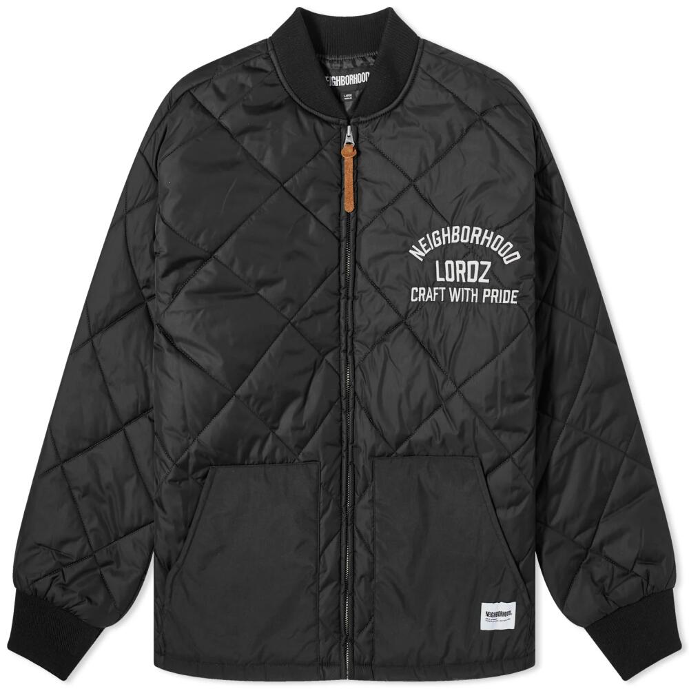 Neighborhood Men's x Lordz of Brooklyn Quilt Jacket in Black Cover