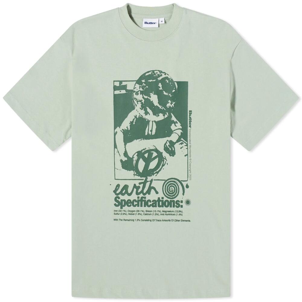 Butter Goods Men's Earth Spec T-Shirt in Ice Cover