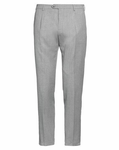 Hevò Man Pants Light grey Wool Cover