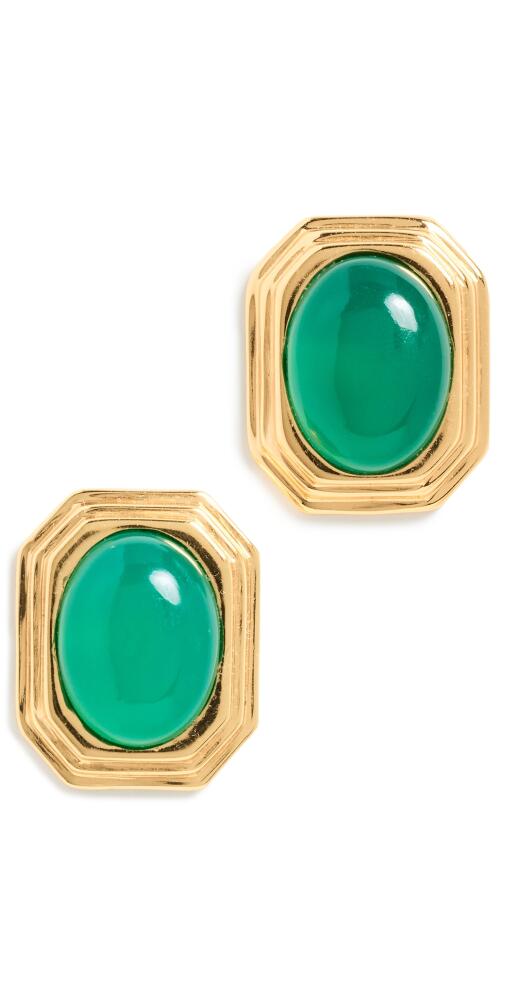 Aureum Silvana Earrings Green Onyx Cover