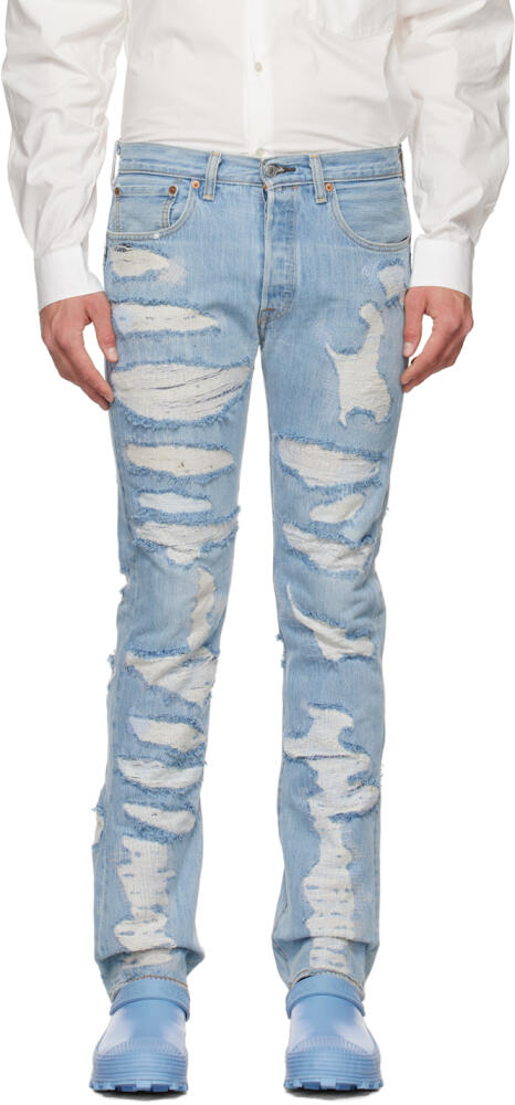 NotSoNormal Blue Destroyed Jeans Cover