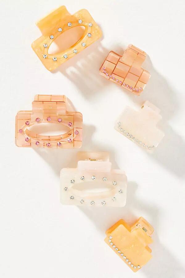 By Anthropologie Mini Hair Claw Clips, Set of 6 Cover