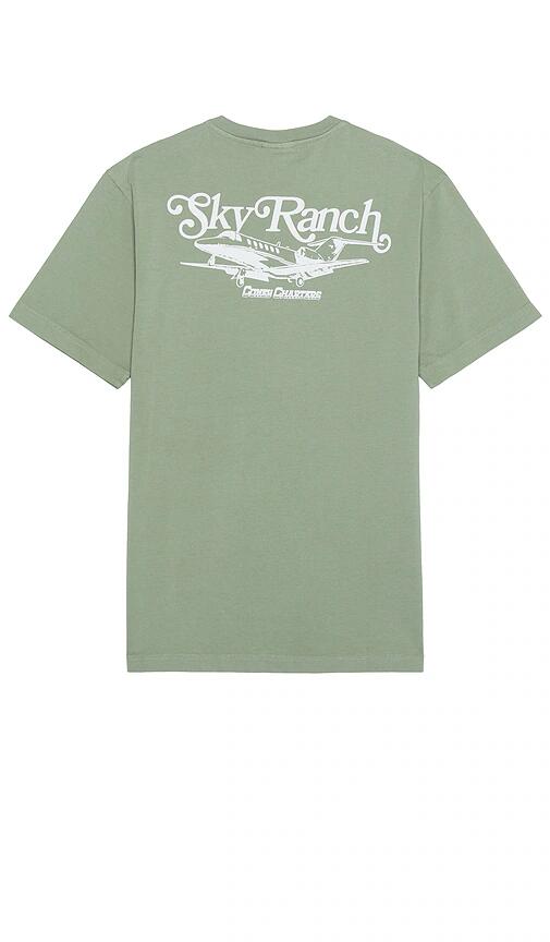 Coney Island Picnic Sky Ranch Garment Dyed Tee in Green Cover