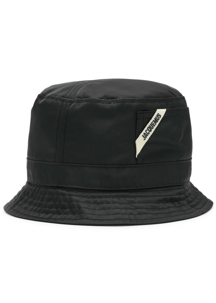 Jacquemus Le Bob Ovalie Shell Bucket hat - Black Cover