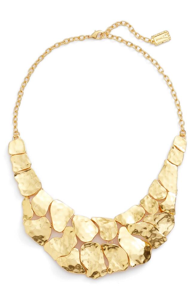 Karine Sultan Alice Statement Necklace in Gold Cover