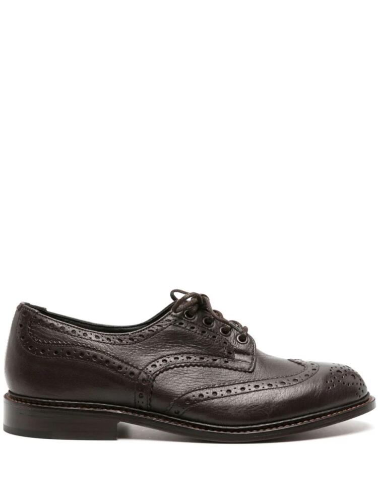 Tricker's Stow perforated leather brogues - Brown Cover