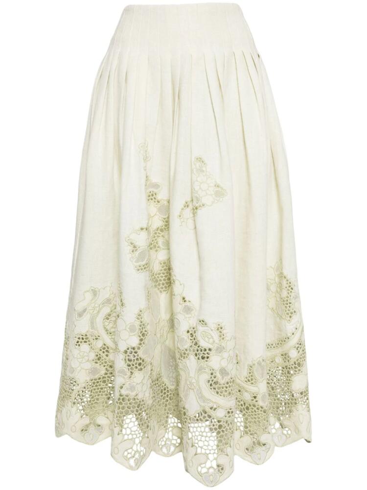 Cult Gaia Darina skirt - Neutrals Cover