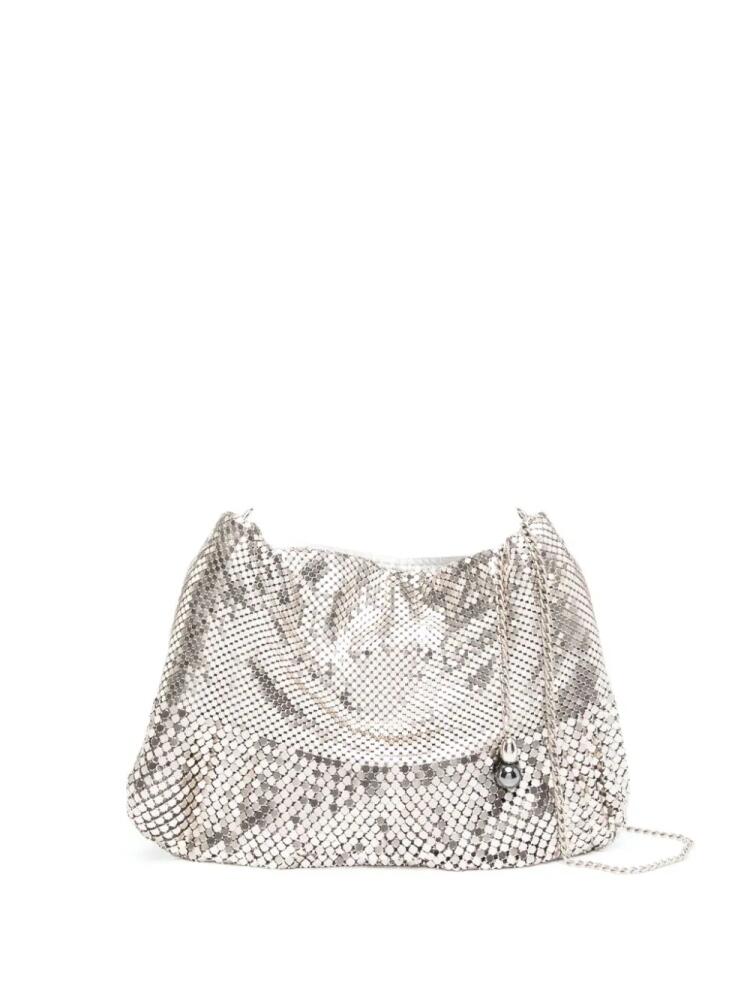 Madison.Maison Ana Disco mesh crossbody bag - Silver Cover