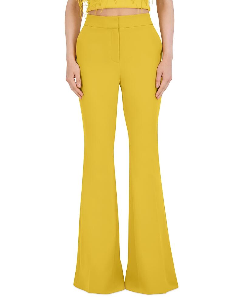 Bcbgmaxazria Woven Flare Leg Pants Cover