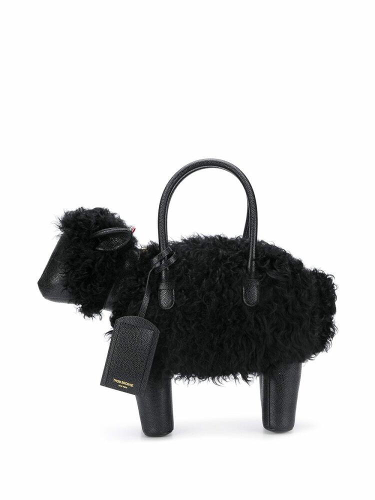 Thom Browne sheep-shape bag - Black Cover