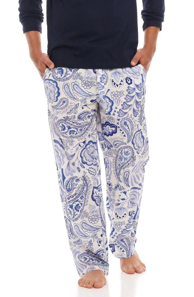 The Lazy Poet Drew Persian Pajama Pants in Blue Cover