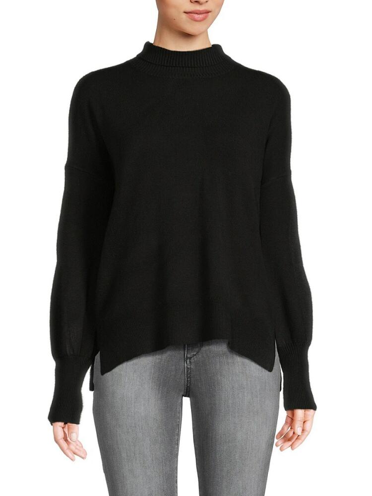 French Connection Women's Bishop Sleeve Sweater - Black Cover