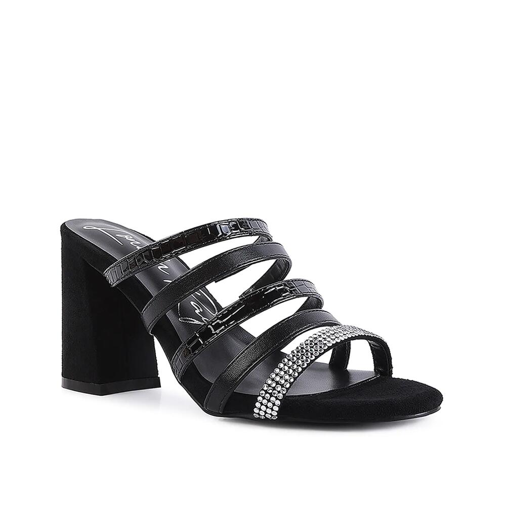 London Rag High Porch Sandal | Women's | Black Cover