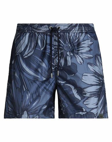 Aspesi Man Swim trunks Navy blue Polyester Cover