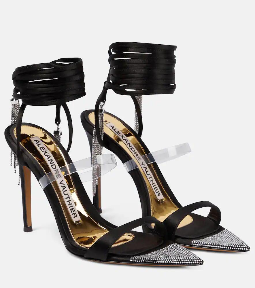 Alexandre Vauthier Metafisico 105 crystal-embellished sandals Cover