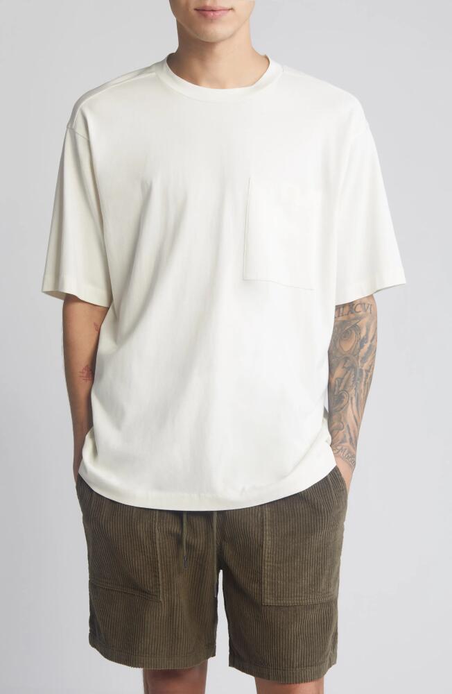 BP. Oversize Pocket T-Shirt in Ivory Egret Cover