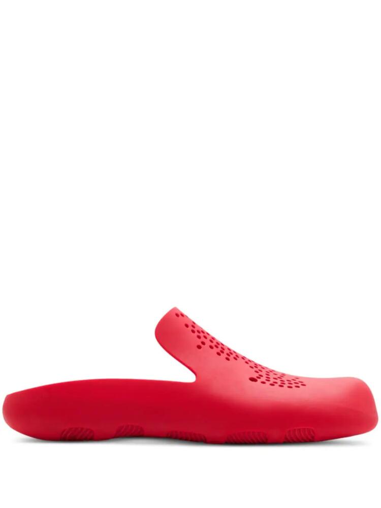 Burberry Stingray perforated slides - Red Cover