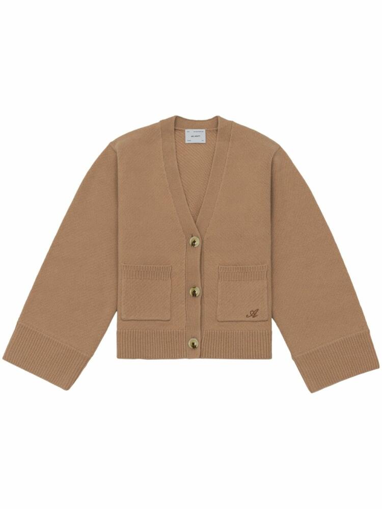 Axel Arigato Memory wool cardigan - Brown Cover