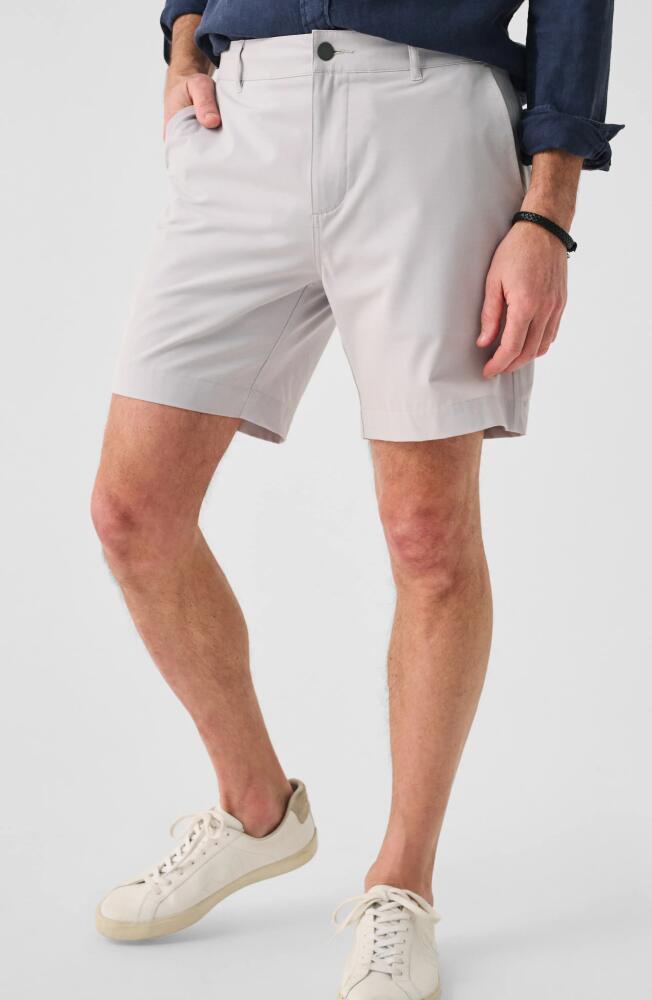 Faherty Belt Loop All Day 5-Inch Shorts in Stone Cover