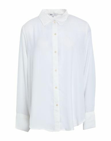 Only Woman Shirt White Polyester Cover