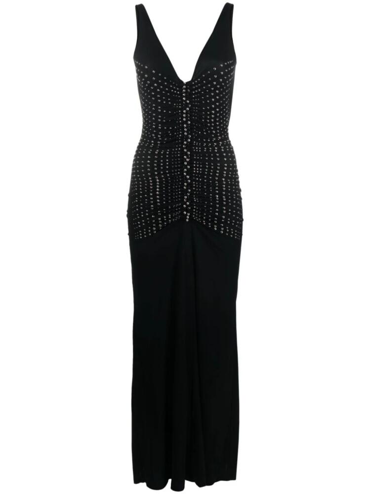 Rabanne embellished sleeveless gown - Black Cover