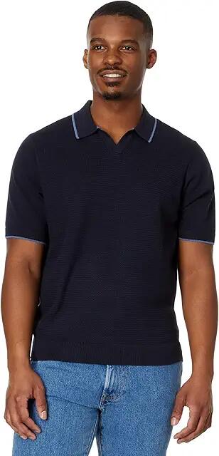 Tommy Bahama Coolside Short Sleeve Polo (Coastline) Men's Sweater Cover