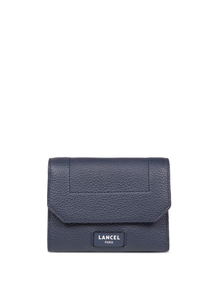 Lancel Ninon leather compact wallet - Blue Cover