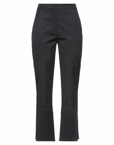 Cedric Charlier Woman Pants Black Cotton, Viscose, Elastane Cover