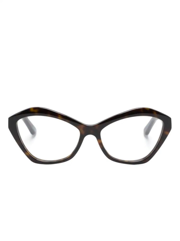 Balenciaga Eyewear tortoiseshell cat-eye glasses - Brown Cover