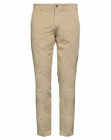 Herman & Sons Man Pants Sand Cotton, Elastane Cover